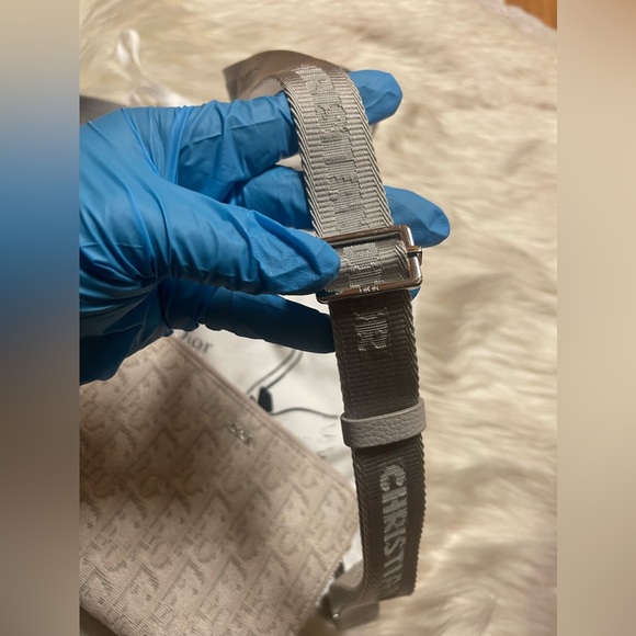 Christian Dior Double Zip Crossbody Pouch Oblique Canvas - Picture 12 of 16